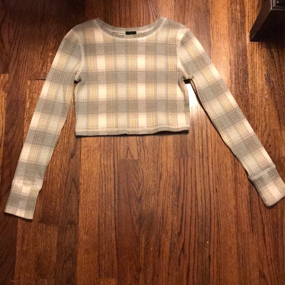 Urban Outfitters patterned crop top